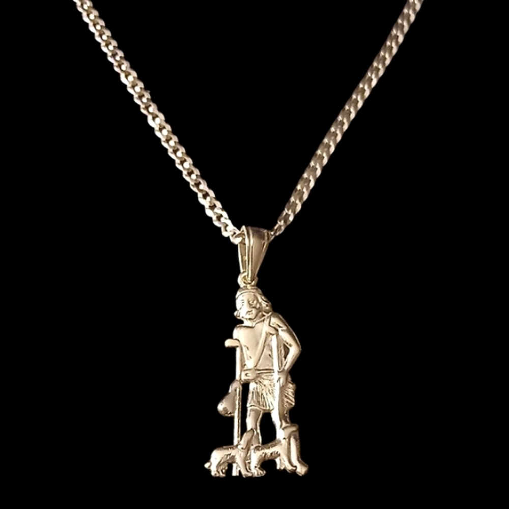 925 Saint Lazarus Necklace